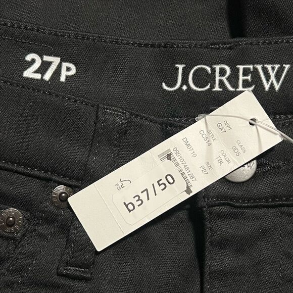 J.Crew Petite bootcut jean True Black Size 27 Petite NWT CC514 - Picture 7 of 9